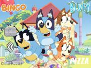 ゲームジグソーパズル：Blueyクレジットカードオンライン