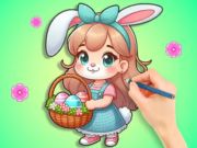 ゲーム塗り絵：イースターエッグズDIYオンライン