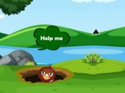 ゲーム負傷した鳥が倒れたのを助けますオンライン