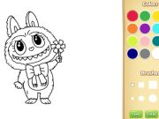 ゲーム子供向けのラブブドールカラーリングブックオンライン