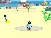 ゲームスティックマンビーチバレーボールオンライン