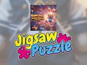 ゲーム子供のためのウサギ人形ジグソーパズルオンライン