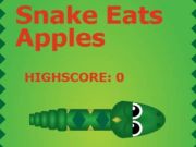 ゲームヘビはリンゴを食べますオンライン