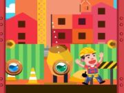 ゲーム建設労働者のバブルシューターオンライン