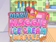 ゲーム日記マギー：アイスクリームワッフルオンライン
