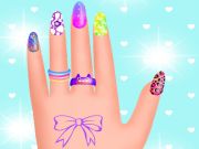 ゲーム笑ドールズネイルサロンオンライン
