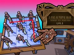 ゲームSteampunk Merge To Battleオンライン