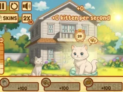ゲームClick Kitty Idleオンライン