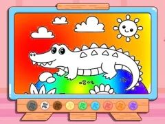ゲームColoring Book: Crocodileオンライン