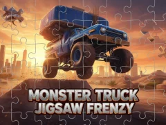 ゲームMonster Truck Jigsaw Frenzyオンライン