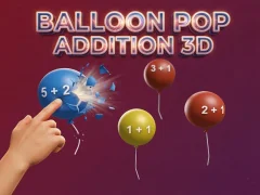 ゲームBalloon Pop Addition 3Dオンライン