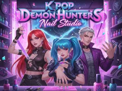 ゲームK Pop Demon Hunters Nail Studioオンライン