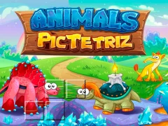 ゲームAnimals Pic Tetrizオンライン