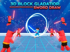 ゲーム3D Block Gladiator: Sword Drawオンライン