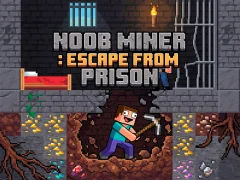 ゲームNoob Miner: Escape From Prisonオンライン