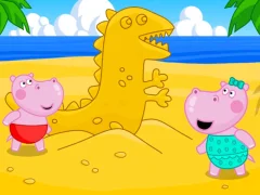 Hippo Beach Adventures — 無料オンラインゲーム