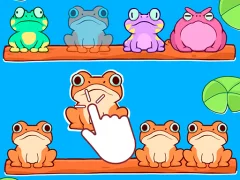 Sorting frogs — 無料オンラインゲーム