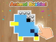 ゲームAnimal Bubble Pixelオンライン