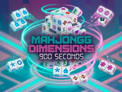 ゲームMahjongg Dimensions 900 secondsオンライン
