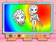 ゲームColoring Book: Kpop Rumiオンライン