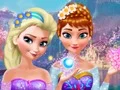 ゲームAnna & Elsa Makeoverオンライン