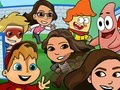 Nickelodeon Tag attack — 無料オンラインゲーム