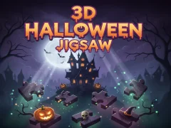 ゲーム3D Halloween Jigsawオンライン