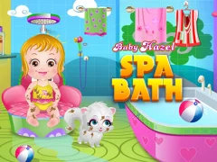 ゲームBaby Hazel Spa Bathオンライン