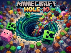 ゲームMinecraft Hole IOオンライン