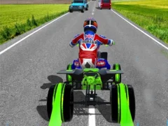 ゲームATV Quad Bike Traffic Racerオンライン