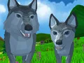 ゲームWolf simulator wild animalsオンライン