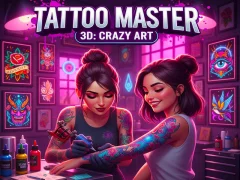 Tattoo Master 3D: Crazy Art — 無料オンラインゲーム