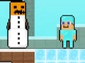 ゲームNoob vs Pro Snowmanオンライン