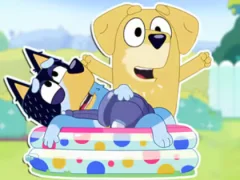 ゲームJigsaw Puzzle: Bluey Dad Babyオンライン