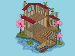 ゲームPixel Houseオンライン