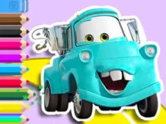 ゲームColoring Book: Mater Carsオンライン