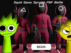 ゲームSquid Game Sprunki Fnf Battleオンライン