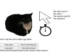 ゲームSpinning Cat Clickerオンライン