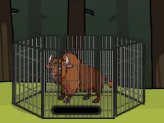Rescue the Bison from Cage — 無料オンラインゲーム