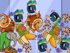 ゲームItalian Brainrot: Animals Merge Puzzleオンライン