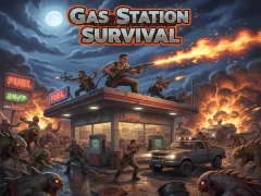ゲームGas station survivalオンライン
