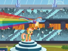 ゲームMy Little Pony Rainbow Power Equestria Dashオンライン