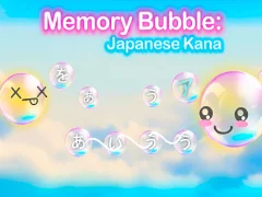 Memory Bubble: Japanese Kana — 無料オンラインゲーム