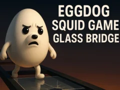 Eggdog Squid Game Glass Bridge — 無料オンラインゲーム