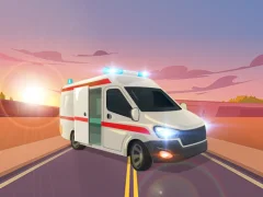 ゲームAmbulance Traffic Driveオンライン