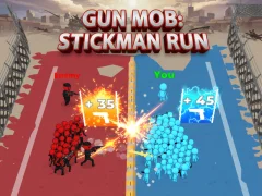 ゲームGun Mob: Stickman Runオンライン