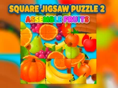 ゲームSquare jigsaw Puzzle 2 - Assemble Fruitsオンライン