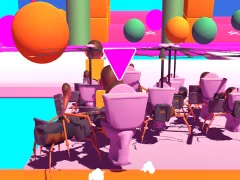Fall Skibidi Toilet — 無料オンラインゲーム