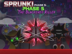 ゲームSprunki Phase 5: The Blackened Killerオンライン