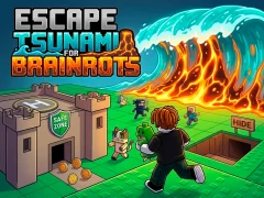 ゲームEscape Tsunami for Brainrotsオンライン